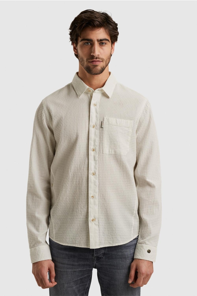SHIRT WITH CHECK TEXTURE CSI2402205 7155